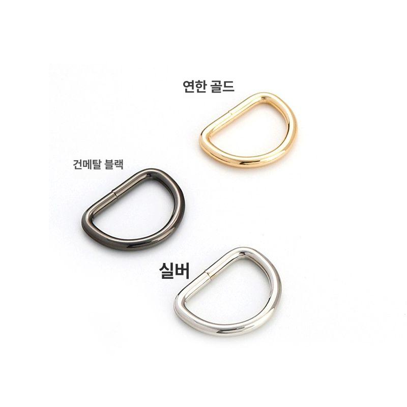 도금 스프링 걸쇠 가방 내구성 걸이 고리 다용도 수리 수선 20mm 플레이트 버클 라이트골드 - 상세 이미지 5