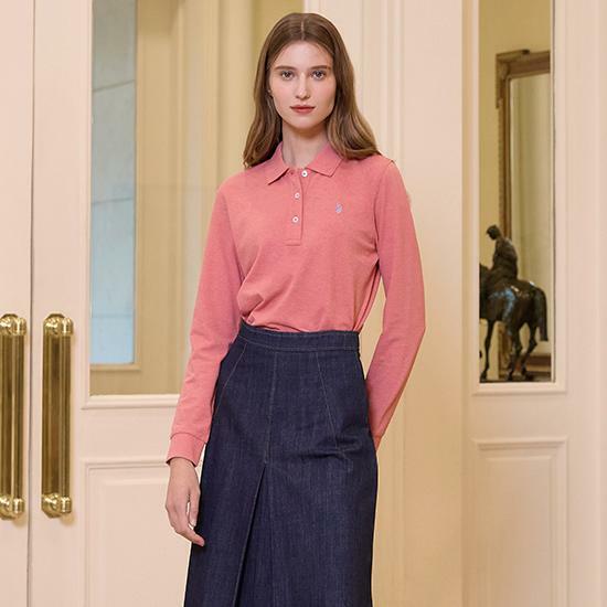 25FW USPA 여성 피케 카라티셔츠 3종 - 상세 이미지 2