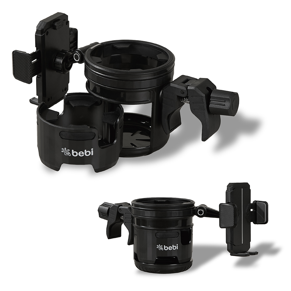 굿베비 2구 유모차컵홀더 3in1 줄즈 오이스터 호환 텀블러 컵홀더