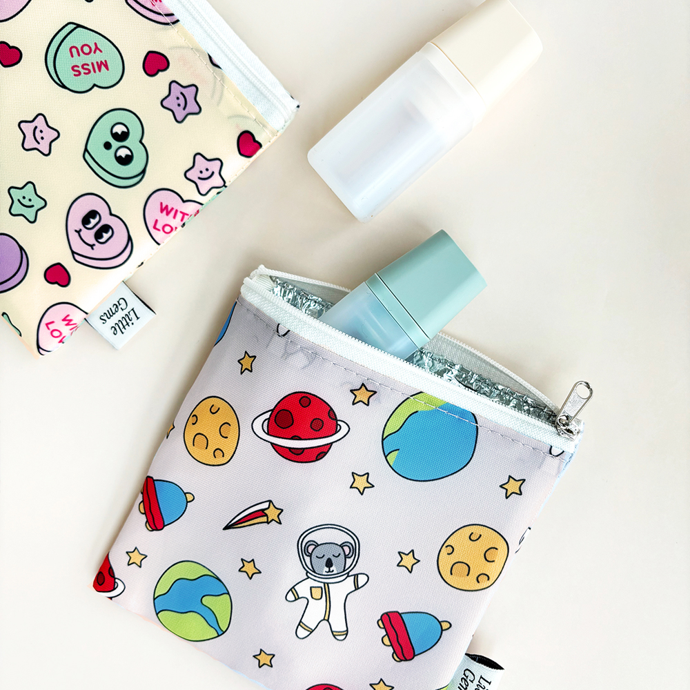 리틀젬스 보냉약파우치 어린이집 방수파우치 유치원준비물 네임택 아이스팩서비스