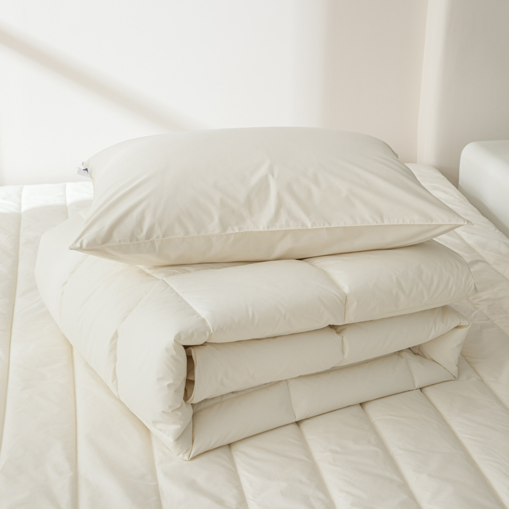 루아베 이불세트 사계절 호텔 침구 순면 신혼 바스락 에어다운 Q&K