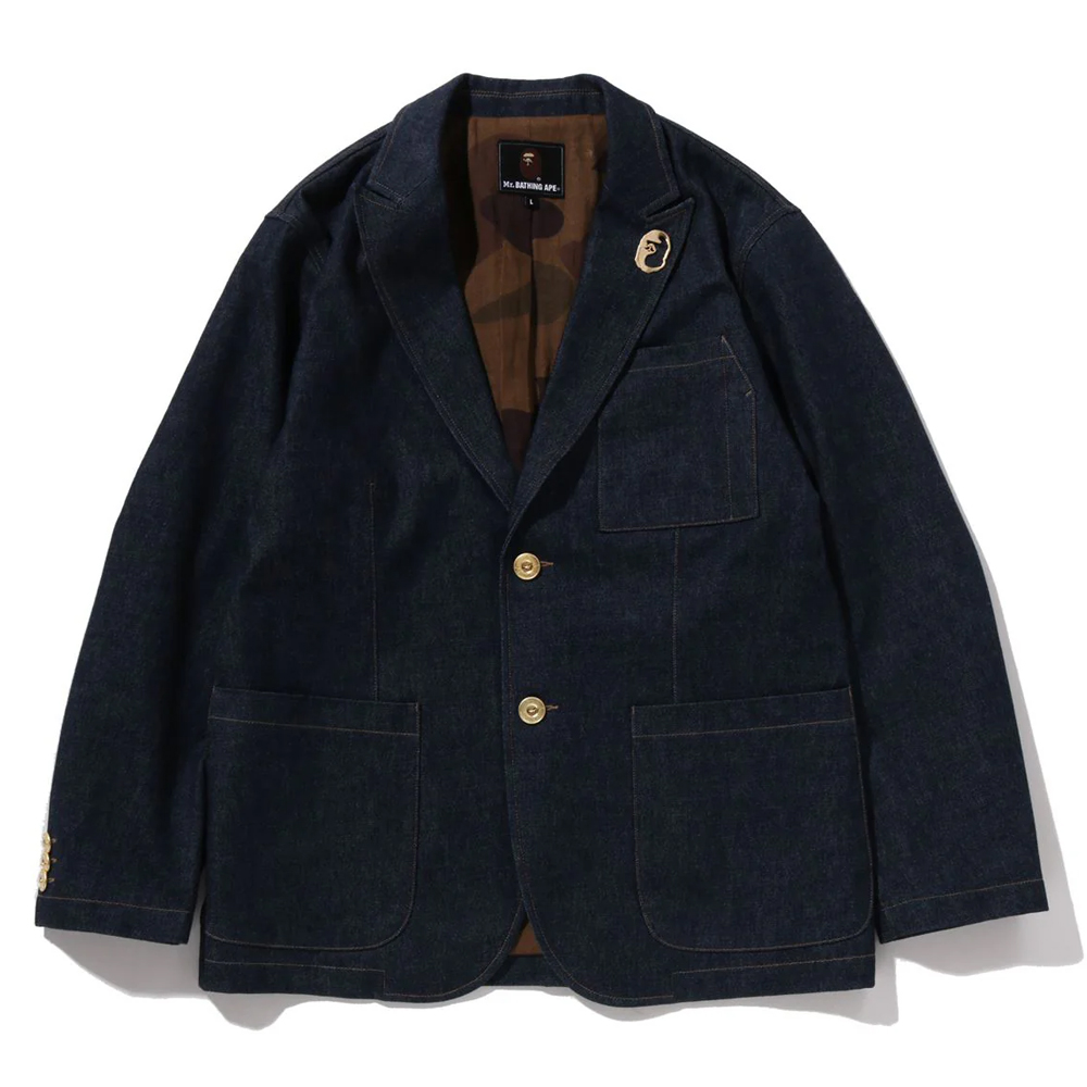 베이프 자켓 DENIM CASUAL JACKET 7L70-142-304 - 메인 이미지