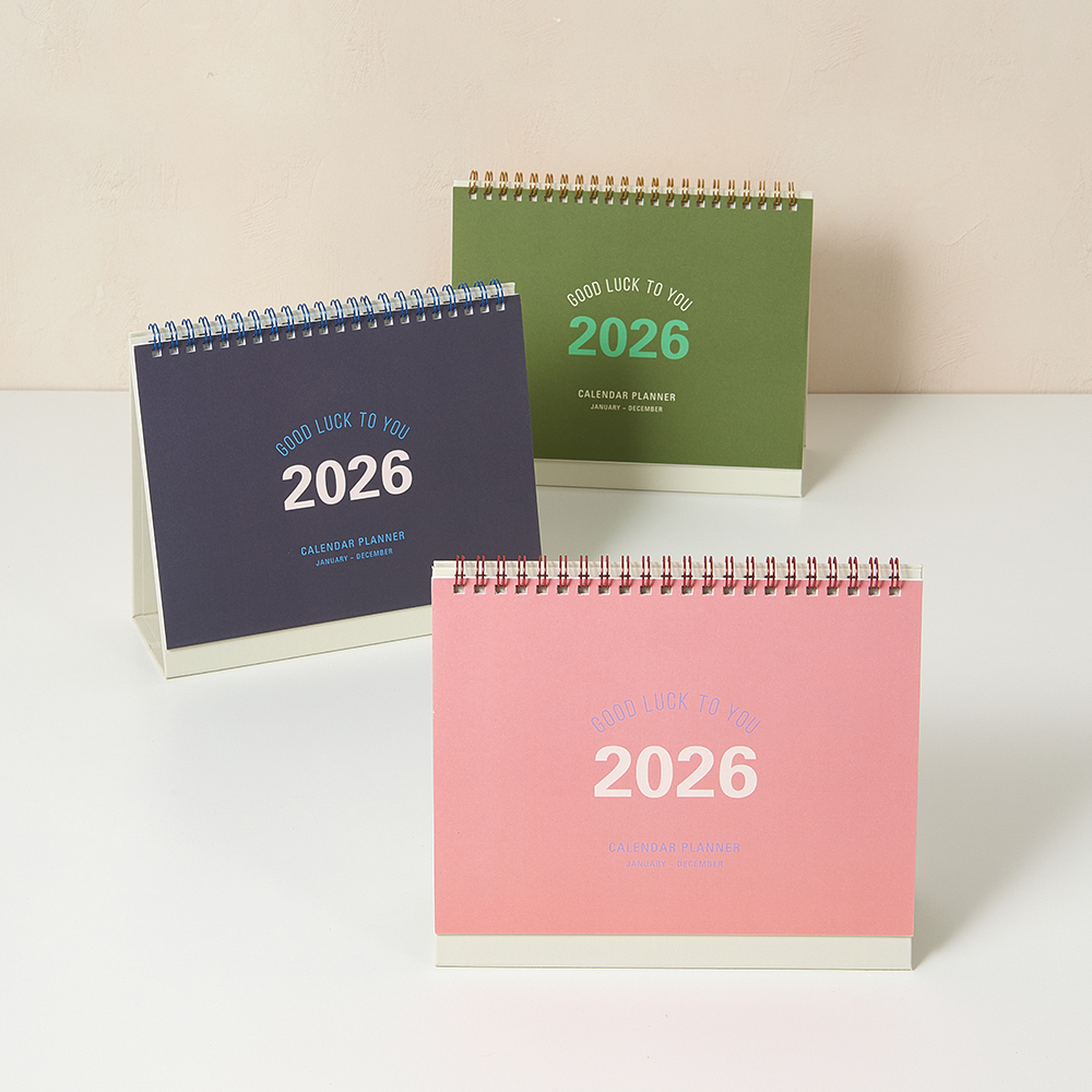 2026년 탁상형 데스크캘린더 플래너 스케줄달력 - 상세 이미지 2