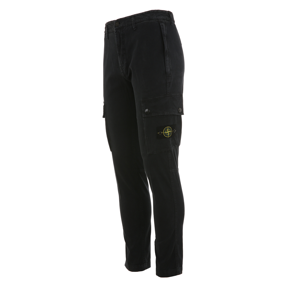 스톤아일랜드 패치 슬림핏 네이비 카고 팬츠 8115303L1 A0120 (2024 F/W) SIZE 32 - 상세 이미지 2