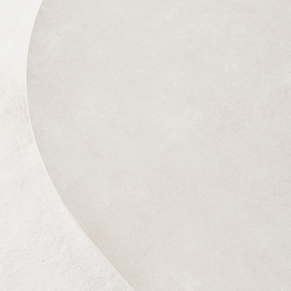 하리 세라믹 좌식 테이블 거실 밥상 소파 식탁 커피 좌탁 타원형 1200