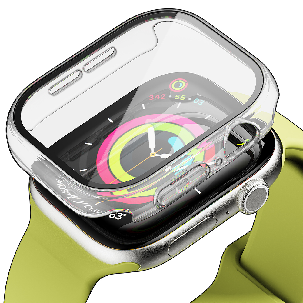 빅쏘 애플워치 케이스 강화유리 풀커버 레빅스킨