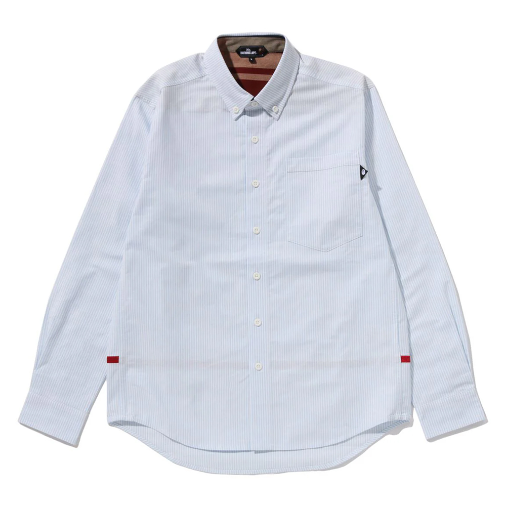 베이프 셔츠 YARN DYE STRIPES OXFORD SHIRT 7L70-131-311 - 상세 이미지 2