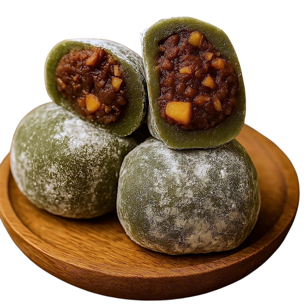 쫀득한 국산찹쌀 견과류 왕찹쌀떡 영양모찌 100g 20알 2kg 이미지 6