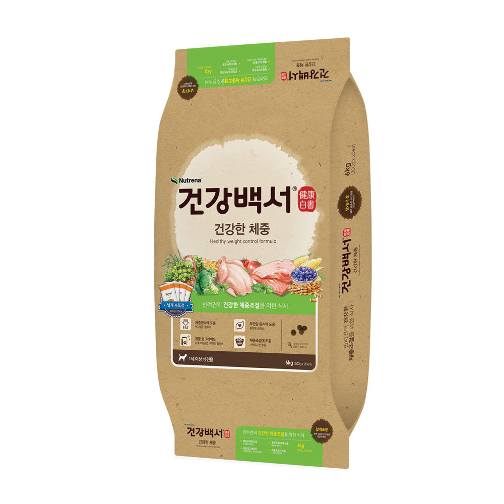 건강백서 건강한 체중관리, 6kg, 1개 - 상세 이미지 2