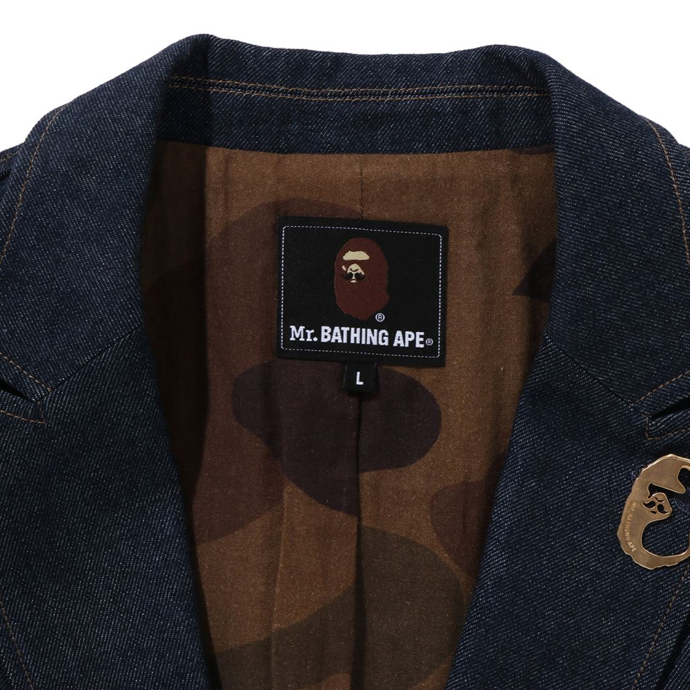 베이프 자켓 DENIM CASUAL JACKET 7L70-142-304 - 상세 이미지 3