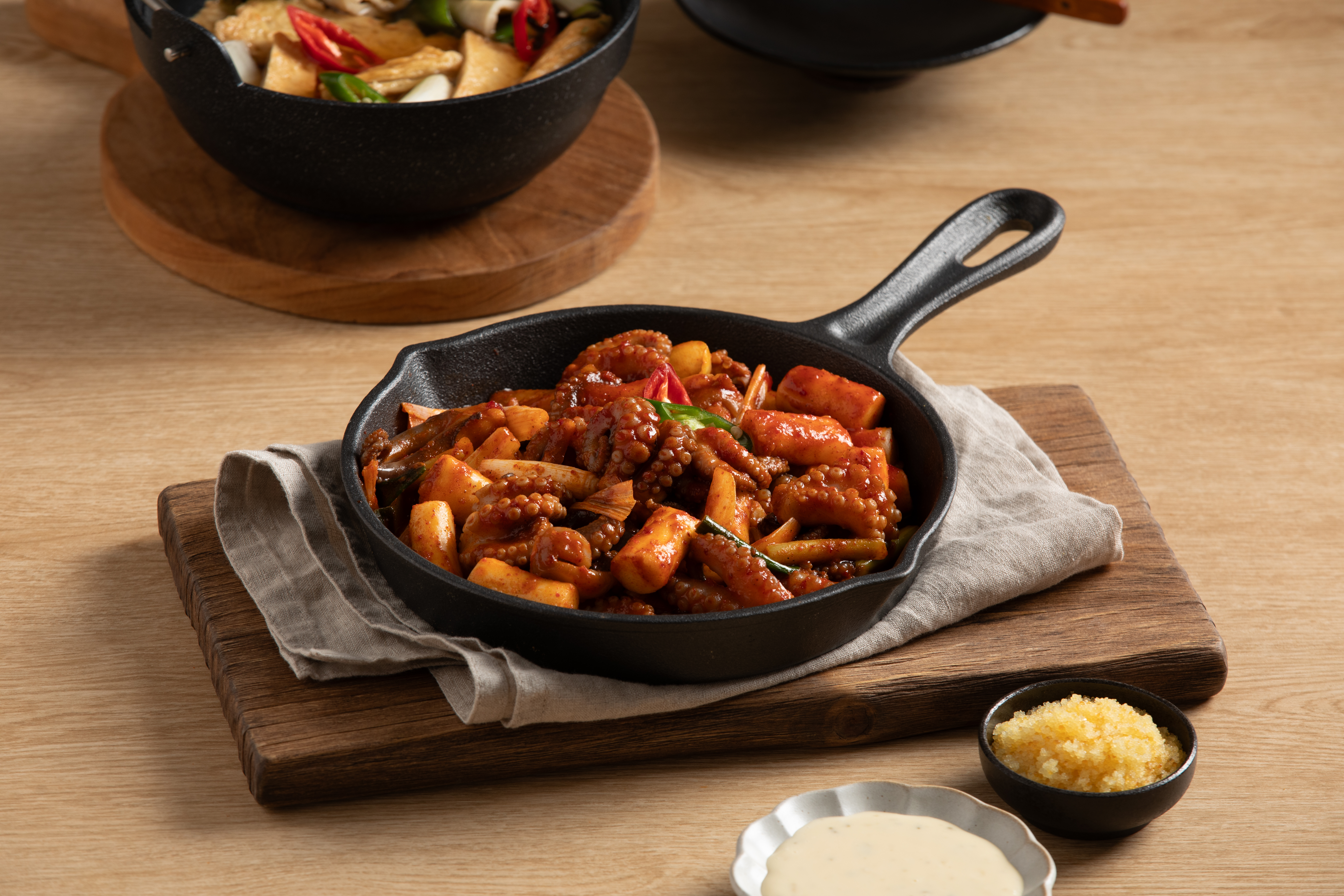 [떡볶퀸방송기념]송쭈집 쭈꾸미 떡볶이 밀키트 550g 쌀떡 오리지널맛 집밥 홈파티 캠핑 간편조리 맛집 퀄리티 레스토랑 에디션 한정판