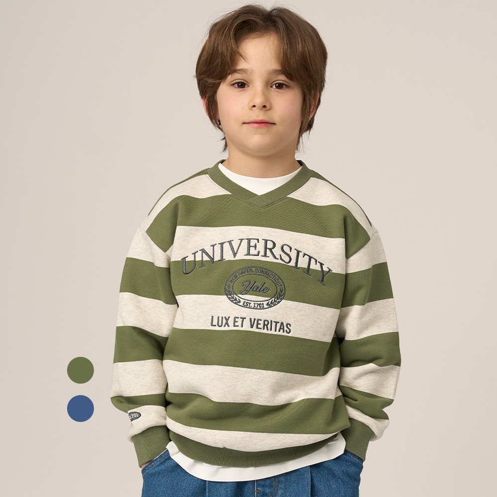 예일키즈 멀티패턴 맨투맨 A5S012