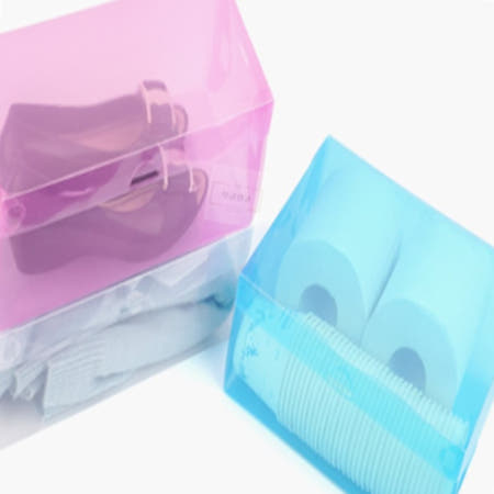 보급창고4호점 접이식 보관케이스 소품보관함 약보관통 투명보관함