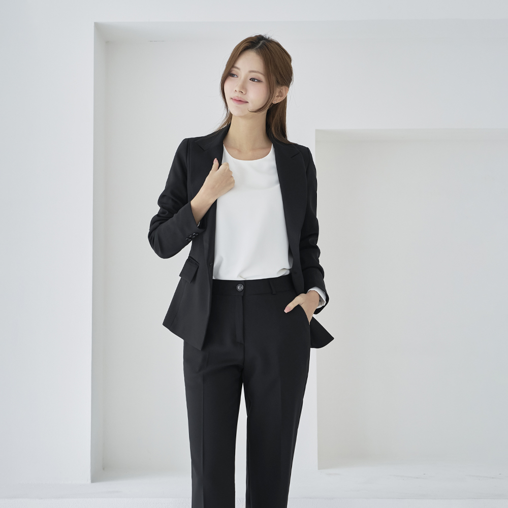 여성 정장 자켓 면접 빅사이즈 [심플형 자켓] - 상세 이미지 3