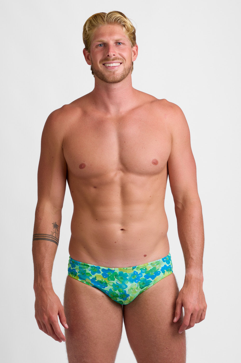 졸린 BROLYN Swim Brief - Water Blossom - 상세 이미지 3