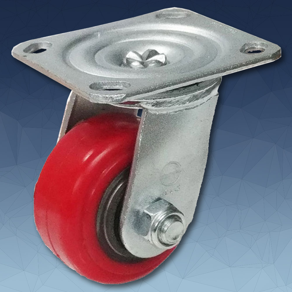 경창캐스터 중하중용캐스터 보급형 4330S A1 PC, 1개