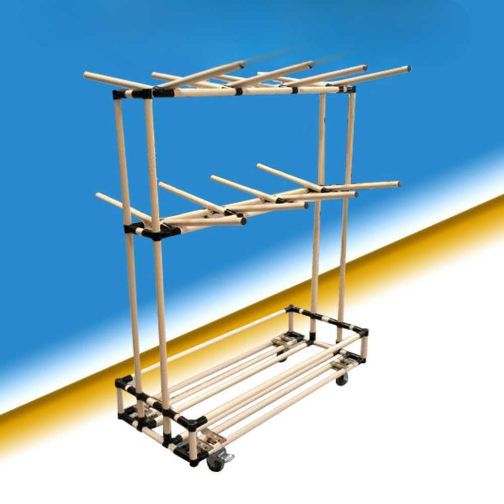 케이블 걸이대 전선 정리대 이동식 보관 작업실 사용 1000x500x1000mm 8걸이 - 상세 이미지 2