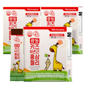 광동 키즈 6년근 어린이 홍삼젤리 CBP 초유단백질 30포, 3개 맛있게 먹은 솔직 후기 - 상품 이미지 1