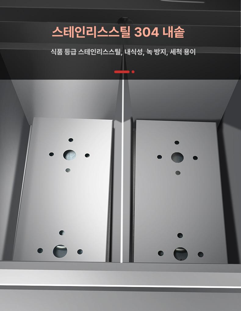 업소용 9구 라멘기 면탕기 주방 조리기기 대형 스테인리스 데스크탑 6구 화염능포함 - 상세 이미지 4