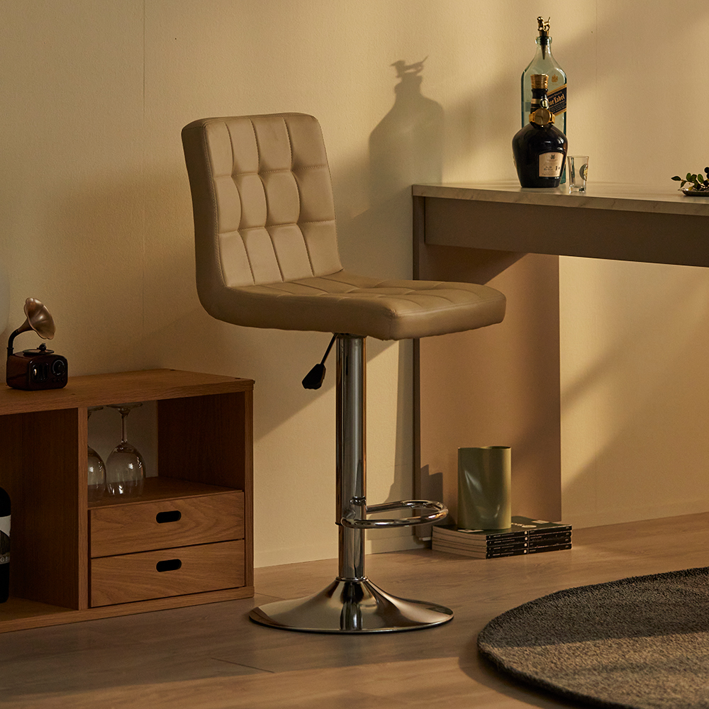 16피스 SB 1+1 아일랜드 식탁 홈 바 의자 바텐 스툴 높은 스탠딩 회전 발걸이형 체어