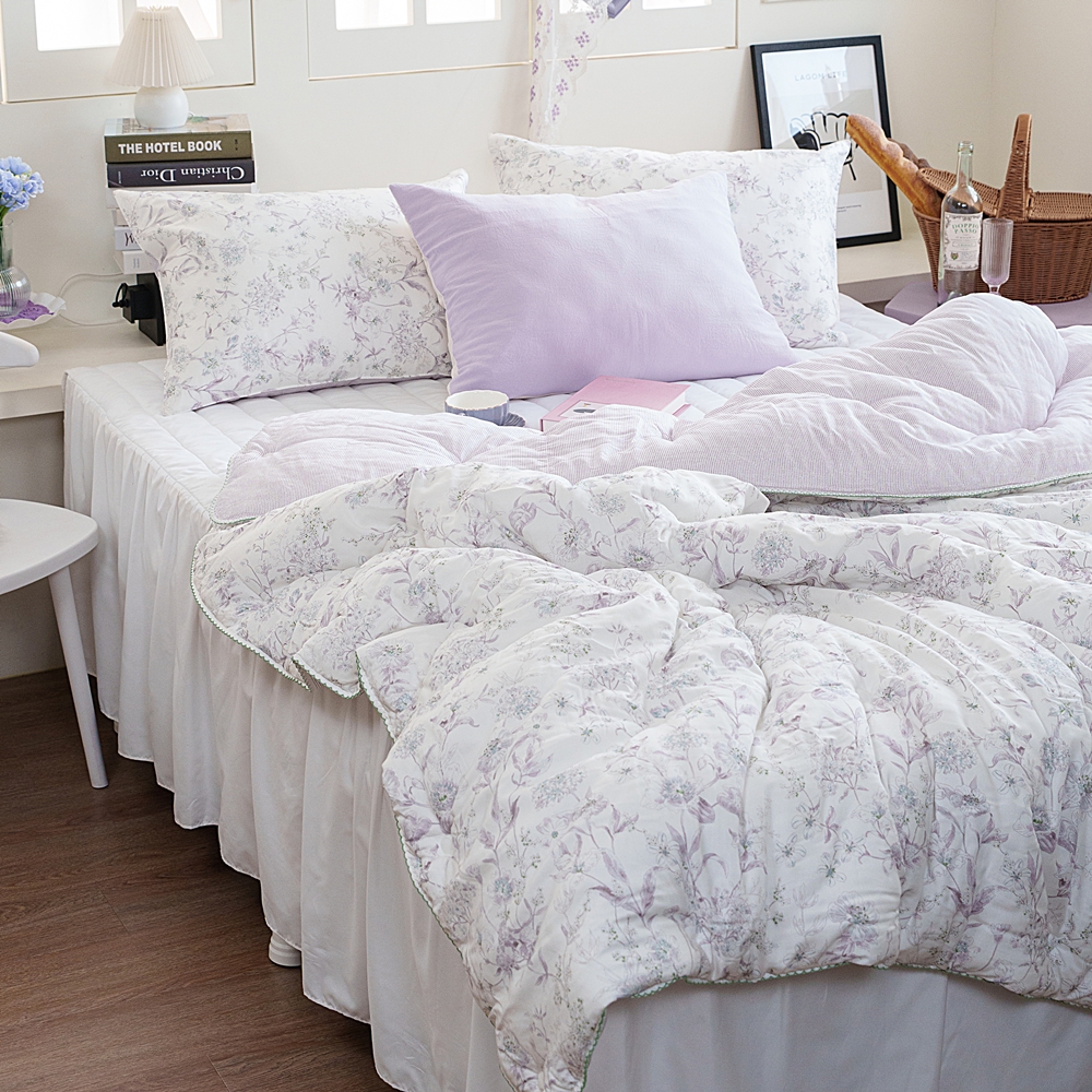 나라데코 텐셀 모달100 차렵이불 플라워 옥수수솜 사계절 이불 SS