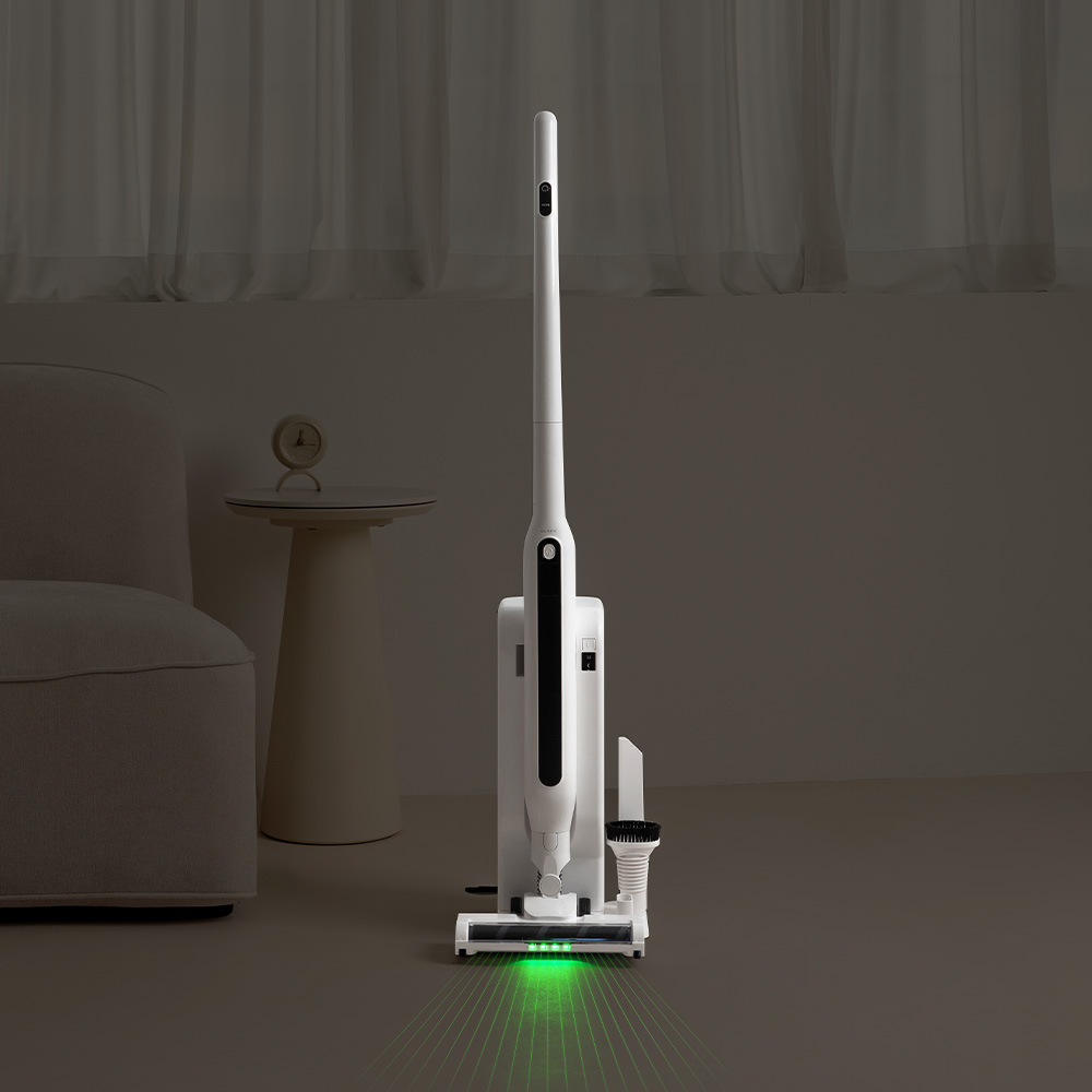 클래파 초경량 자동먼지비움 청소기 무선 BLDC 차이슨 원룸 가벼운 핸디 + 물걸레키트 이미지 4