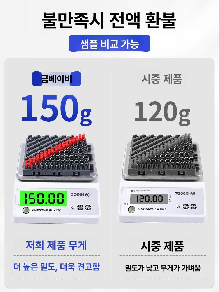 도어 매트 상점 가게 진흙 도어매트 미끄럼방지 대형 단일 헤어라인 헤어라인 B 60cmx90cm - 상세 이미지 5
