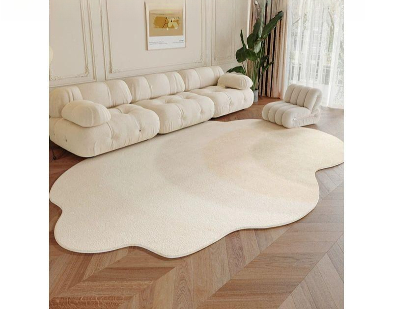 구름 러그 대형 거실 카페트 비정형 디자인 단모 침실 매트 네뷸라 A12 200cmx400cm - 상품 이미지