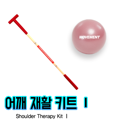 어깨재활세트 Ⅰ(티바,미니볼) 무브먼트 - 상품 이미지