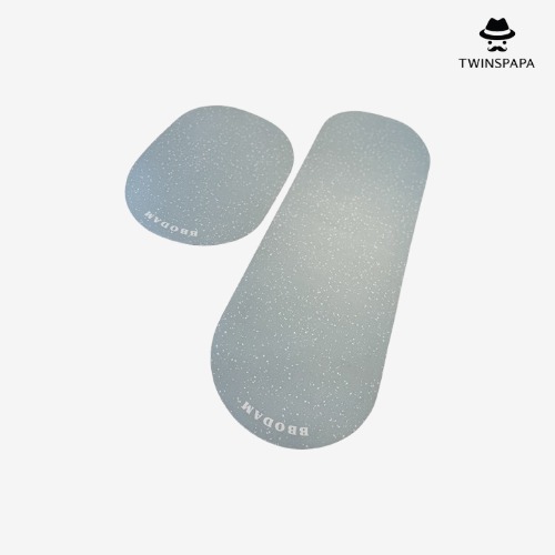 모던 컬러 욕실 규조토 발매트(P0000TZO) M/L 2종 세트 - 상품 이미지