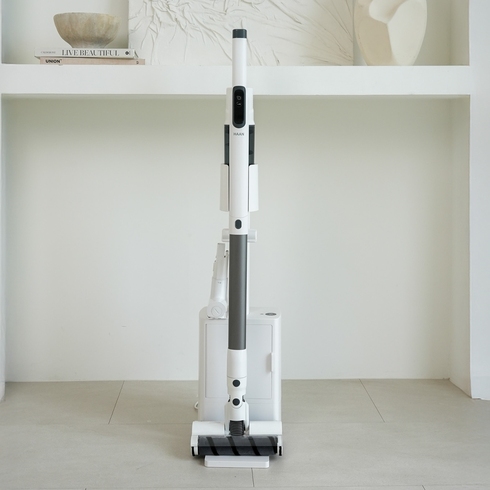 [브러쉬&먼지백 제공] 한경희 파워슬림 글라이드 스테이션 무선 진공청소기 HTVC-3000