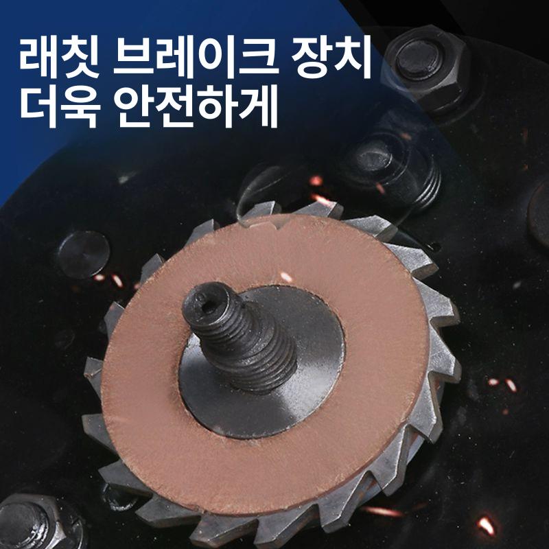 산업용호이스트 레바블럭 도르레 이동 크레인 경량 클래식 강화 일급품 1T 6m 체인6m - 상세 이미지 3
