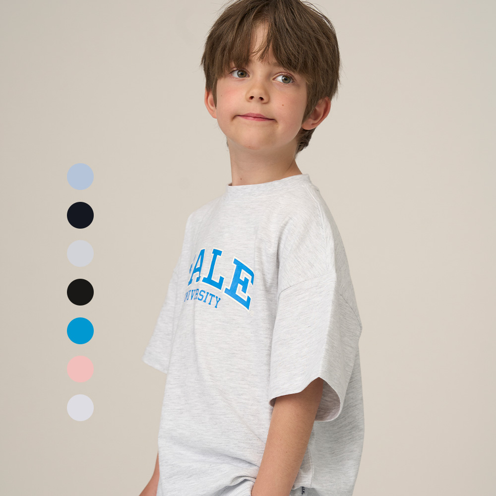 예일키즈 시그니처 아트웍 반팔 셔츠 A5M023