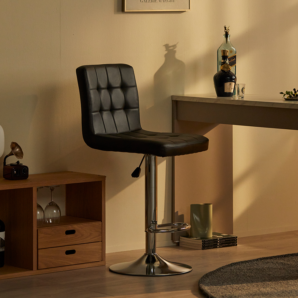 16피스 SB 1+1 아일랜드 식탁 홈 바 의자 바텐 스툴 높은 스탠딩 회전 발걸이형 체어