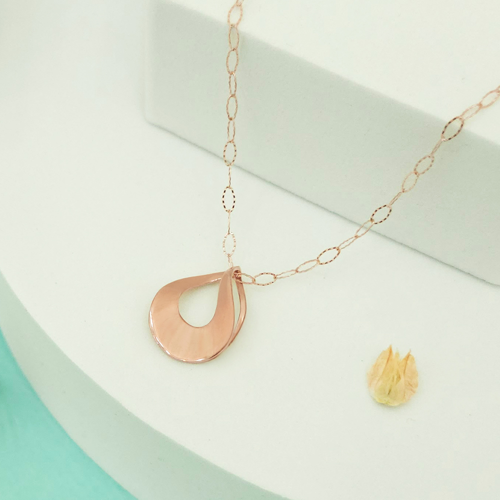 14k 펜던트 목걸이 종로 공장 금은방 목걸이 연장줄 뱅글 목걸이 옐로우 명품 - 상세 이미지 3