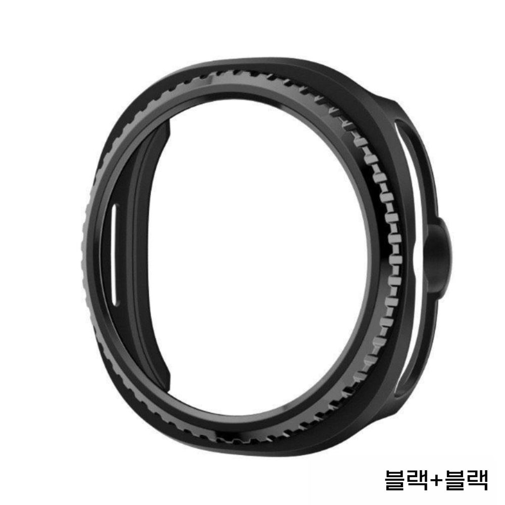 갤럭시워치8 클래식 울트라 케이스 PC 프레임 메탈 링 보호 커버 - 상세 이미지 5