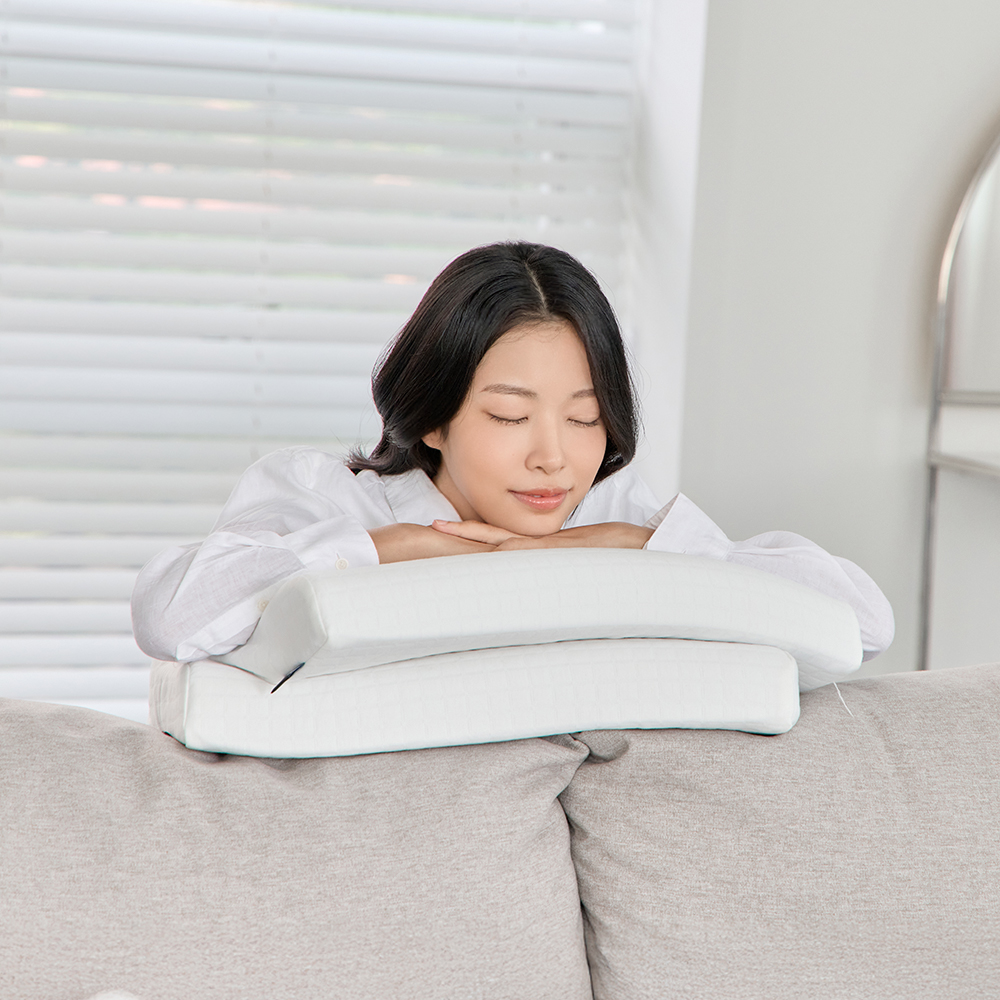 소르르 메모리폼베개 경추베개 목편한 기능성 낮은베개 거북목 일자목 베이직 컴포트