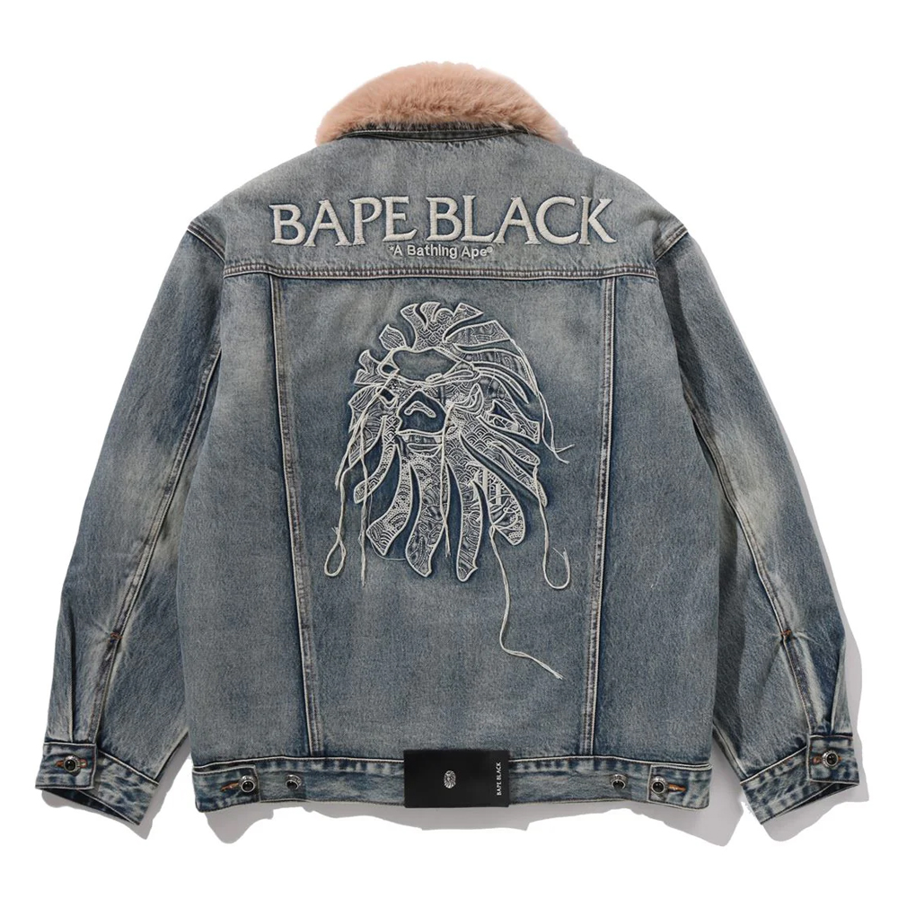 베이프 자켓 ESSENTIAL TYPE2 FUR TRUCKER 1L70-141-303 - 상세 이미지 2