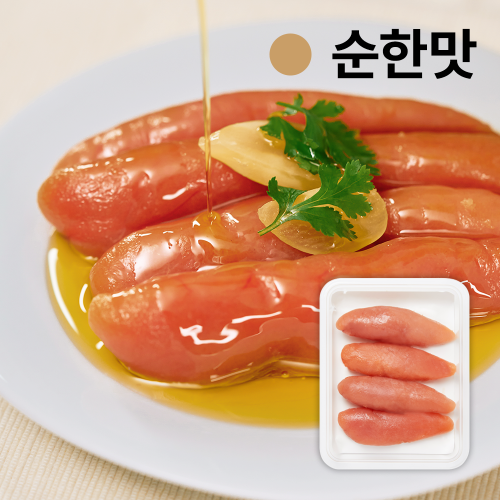 맛의명태자 실속명란 순한맛 150g (저염 요리용 프리미엄 선동 백명란) - 상품 이미지