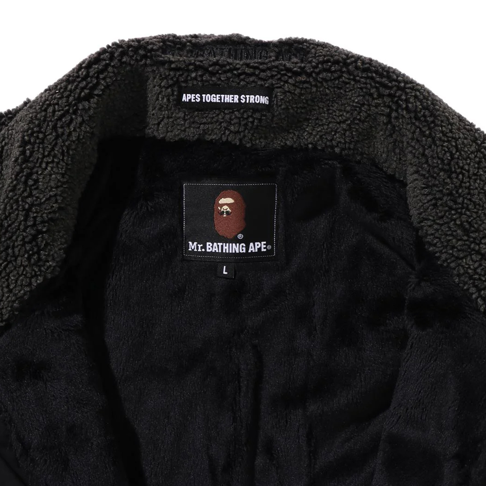 베이프 자켓 SHAERPA FLEECE JACKET 7L70-140-314 - 상세 이미지 3