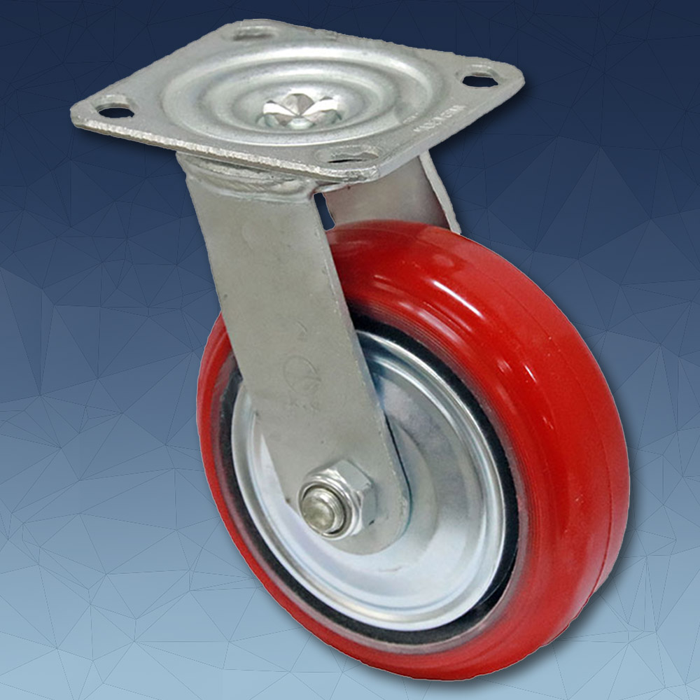 경창캐스터 중하중용캐스터 보급형 4350S A1 PC, 1개