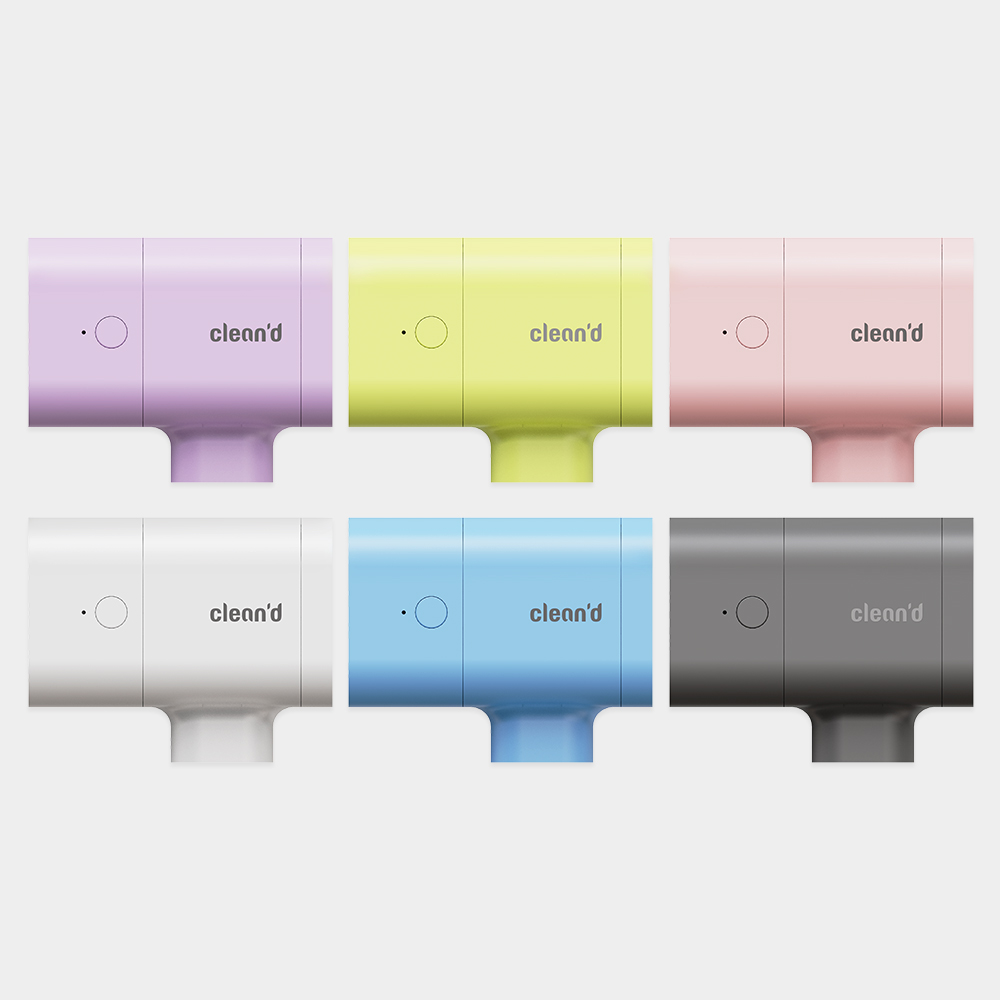 클린디 휴대용 무선 칫솔살균기 윈디 화이트