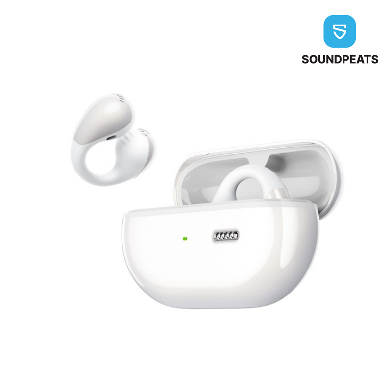 사운드피츠 펄클립 프로 오픈형 무선 블루투스 이어폰 ANC 귀걸이형 귀찌형 귀안아픈 이어폰 제품 이미지