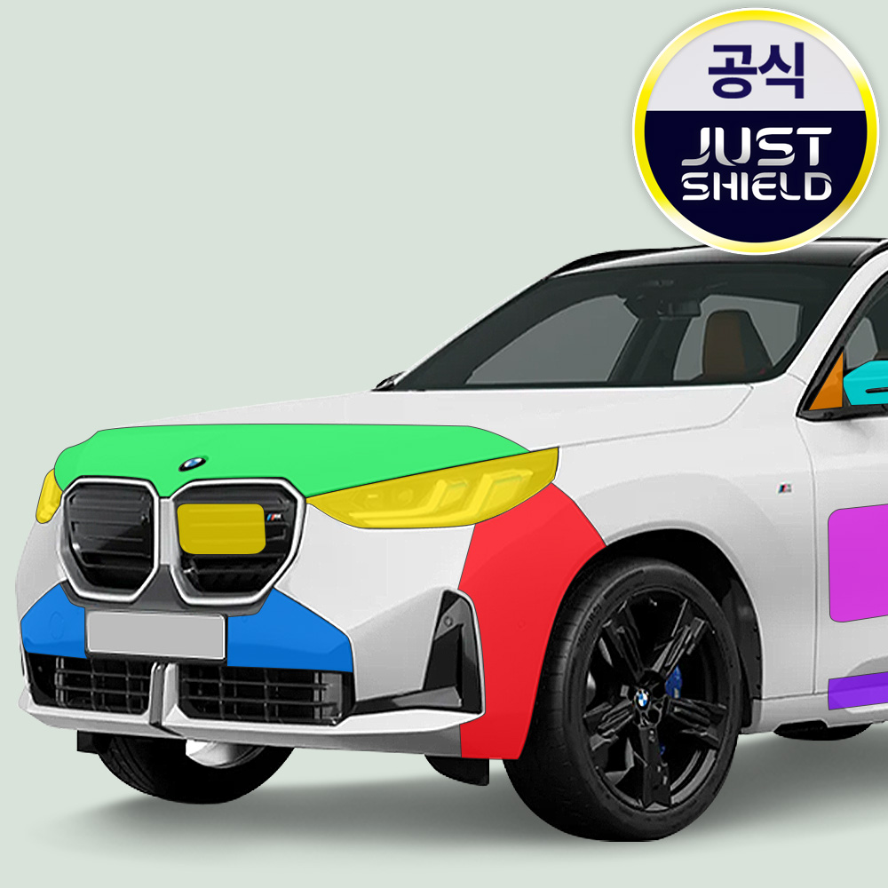 BMW X3 G45 풀체인지 PPF필름 C/D필러 부분구매 저스트쉴드 - 상품 이미지
