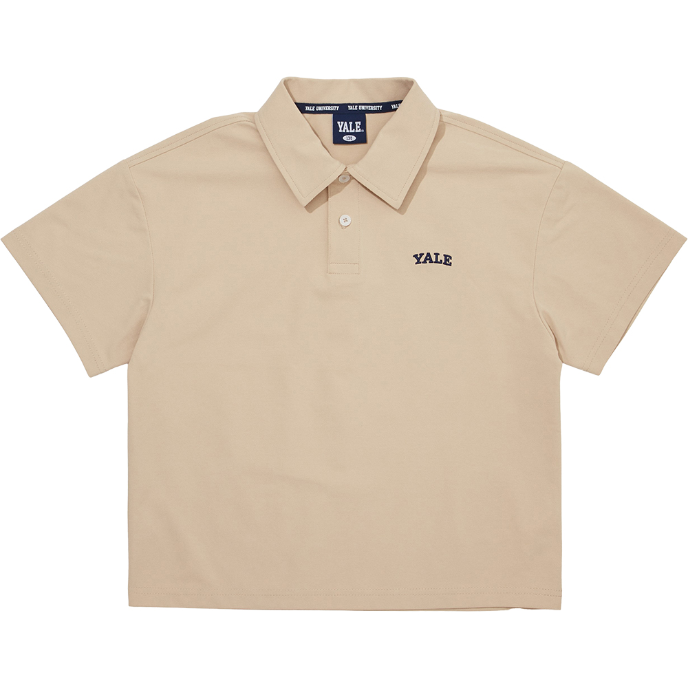 예일키즈 PK 스몰로고 하프 셔츠 A5M037 - 상세 이미지 3