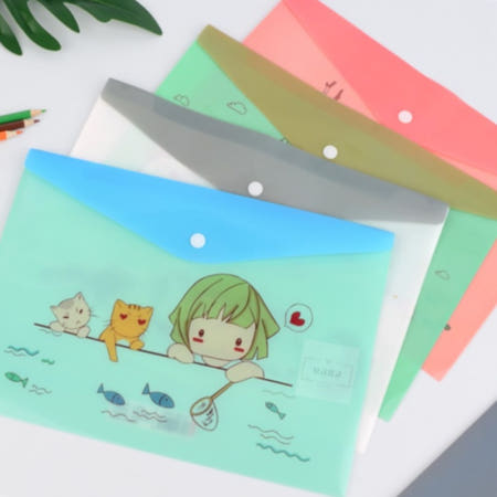 보급창고4호점 똑딱이 A4 파일케이스 화일함 똑딱이화일케이스