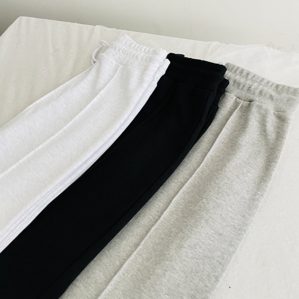 핀턱스커트 쭈리 H라인 밴딩 고무줄 롱 스커트 이미지 6