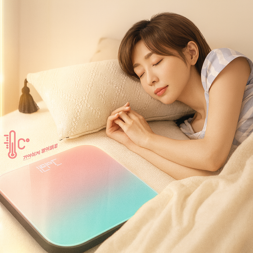 화려한 LED 디지털체중계 미니 전자 몸무게측정기 다이어트 휴대용 체중계 - 상세 이미지 2