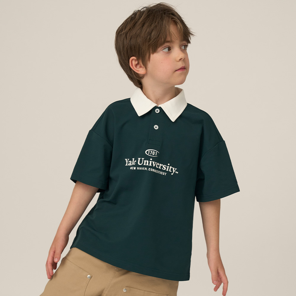 예일키즈 PK 카라포인트 하프 셔츠 A5M028 - 상세 이미지 2