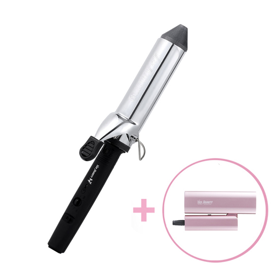 예스뷰티 볼륨 웨이브 미용실 봉고데기 아이롱 전문가용 YB-377 온도조절 22~40mm